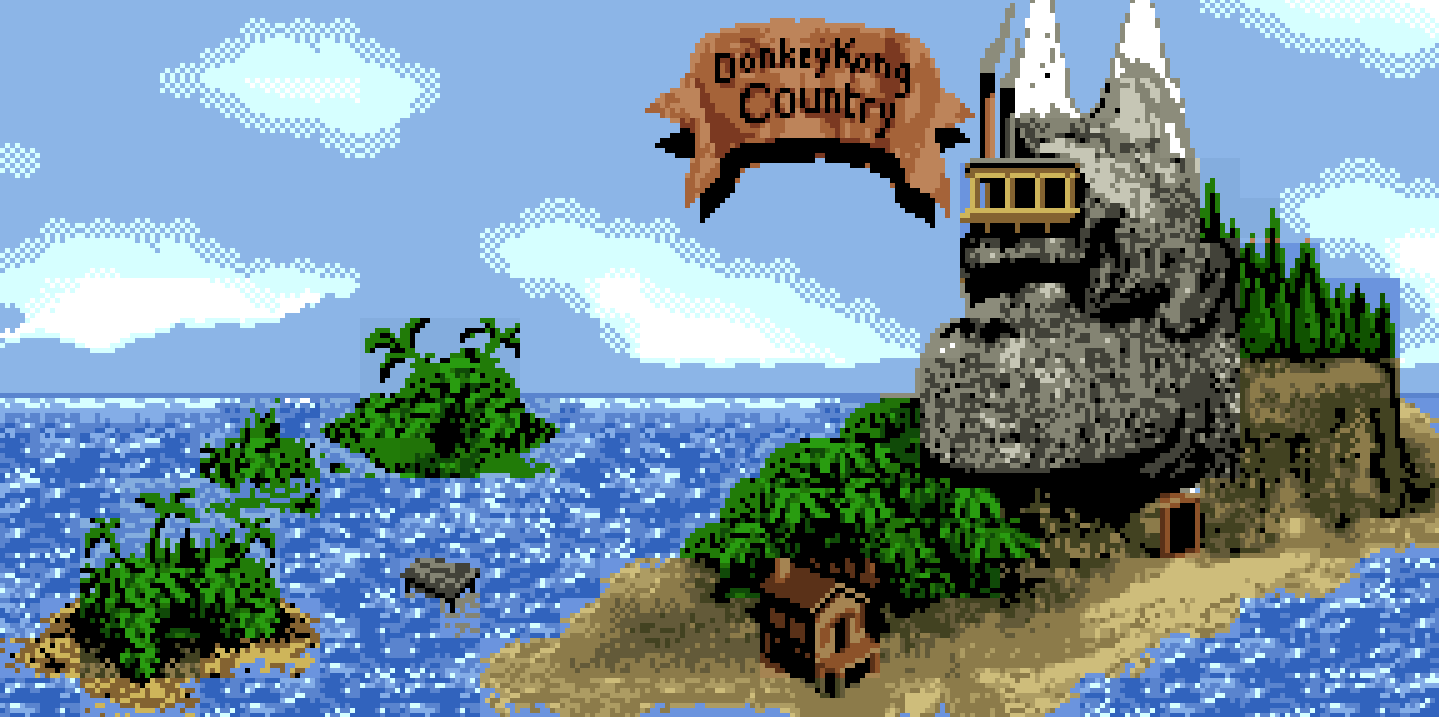 Donkey Kong Country World Map