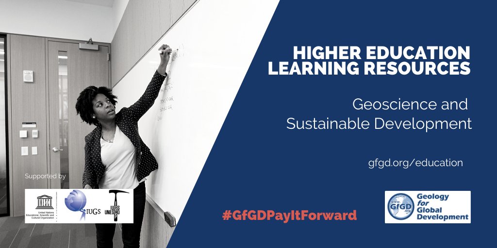Geo_Dev's tweet photo. We're delighted to launch our open-access learning resources on โGeoscience and Sustainable Developmentโ - aimed at those in Higher Education.
Download the resources and find out more on our website: https://t.co/mNXMFEYFWf
Thanks to @theIUGS and @unescoEARTH for their support. https://t.co/5zMY7XTGNu
