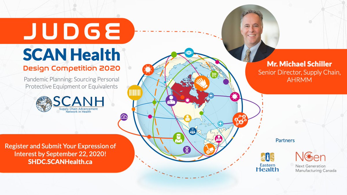 SCAN_Health's tweet photo. Industry leader, Mr. Michael Schiller, joins the #SHDC20 Judging Panel and will share his health system engagement expertise from #providers to #suppliers. Participate in our design competition by submitting an EOI today: https://t.co/MFwRWOFkvp https://t.co/B5xJxgN1kW