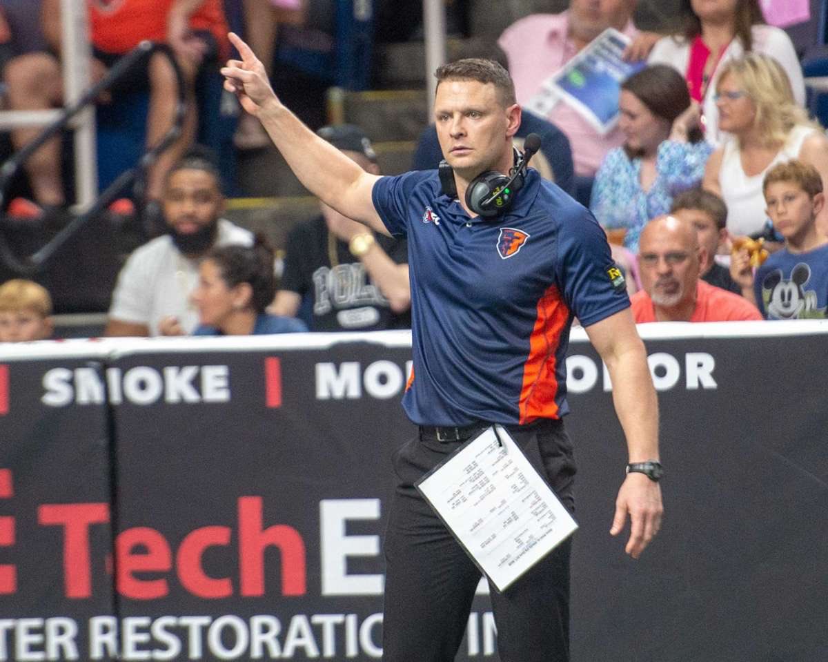 KEEFENSE's tweet photo. Very excited to be back as the Head Coach of Albany for the 2021 season. I am proud to continue my journey in the great Capital Region. Thank you to all the fans, players, sponsors, friends and media that have shown such great enthusiasm over the last 48 hours for my resigning! https://t.co/D9BSOcopyg
