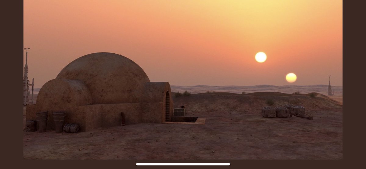 J__WILES's tweet photo. Where I live officially has turned into tatooine https://t.co/RCR1bvn4dp