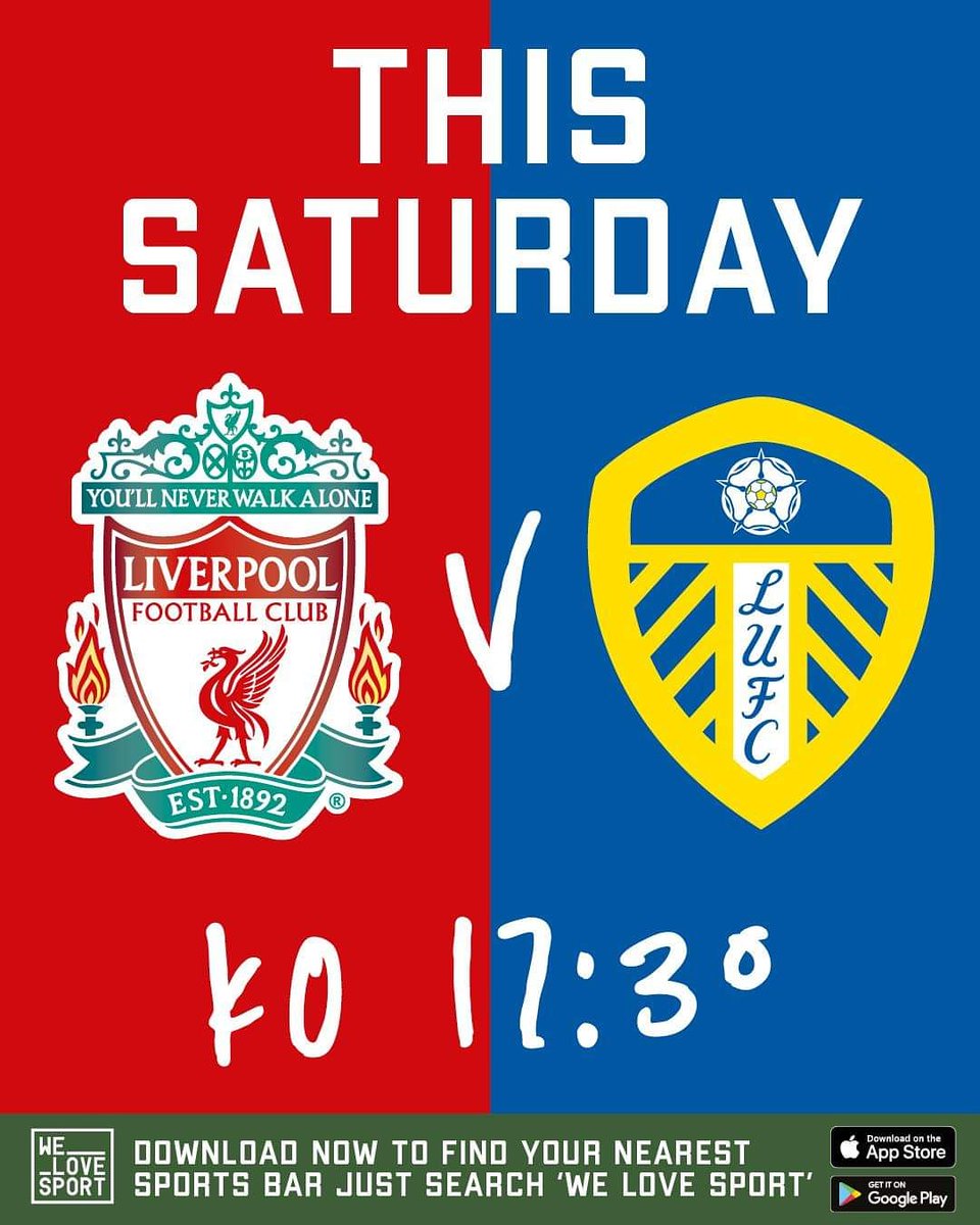 Football is back this Saturday ⚽