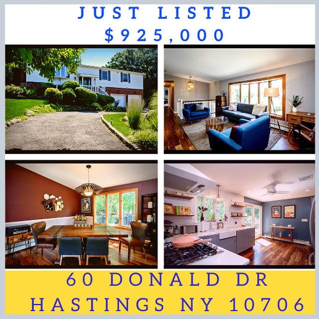 Alexandraminner's tweet photo. 🗣🗣 Just Listed 🏡🏡 Hastings Schools, low Tax! This sunny and spacious, 4BR, 2.5 BA home is your serene sanctuary.☎️914-648-9305 @alexandraminner_homes #justlisted #newlistings #buyers #firsttimebuyers #hastings #10706 #movetothesuburbs #Hastings #lifeafterbrooklyn #home https://t.co/m8itu2TyjK