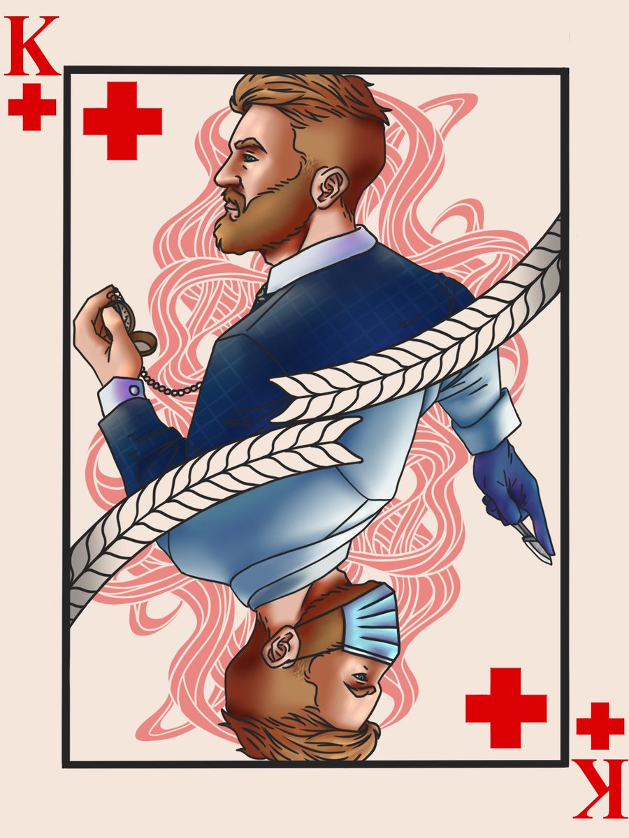 Taniaqe's tweet photo. I designed a poker card for my boyfriend as a way to show him my appreciation and how proud i am of him for passing his exams back in June! He was also so excited when i showed him the design! 

#art #digitalart #poker #pokercard #design #illustration https://t.co/TQ5Z8kDnQB