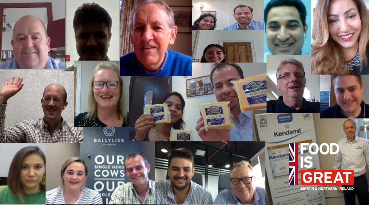 adilakhan_'s tweet photo. Conclusion of an excellent week-over 40 1-2-1 sessions held virtually, thanks to 7 #UAE buyers &amp; 22 #UK suppliers for participating in #DIT’s #MiddleEastDairyWeek to bring exciting new dairy products to the UAE. #FoodIsGREAT #ukinuae #Truebell #TACCTGlobal @DefraGovUK @AHDB_Dairy https://t.co/DZNXYak8Td