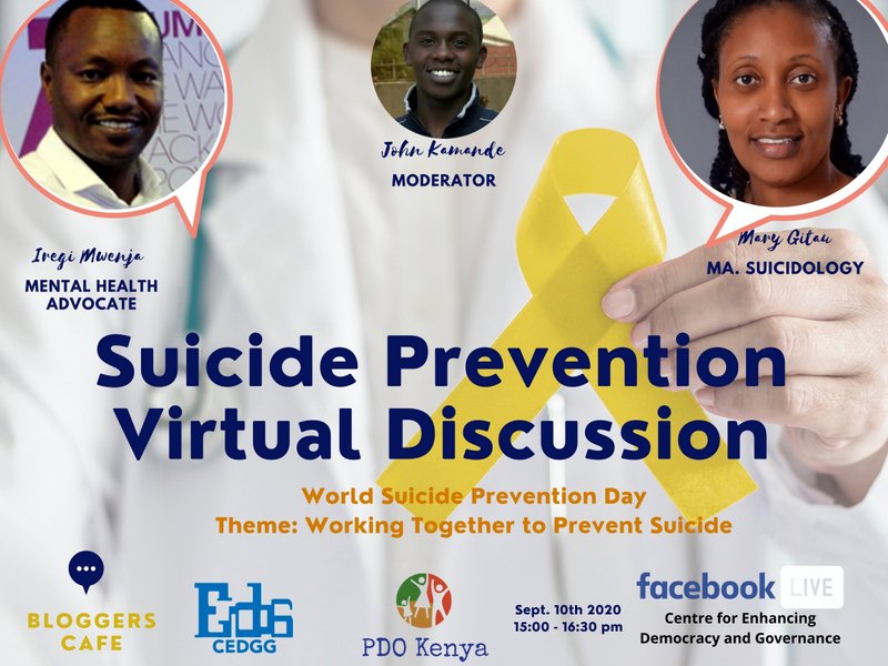 mtetezimasese's tweet photo. @Mwenja 80% of persons who are suicidal send out clear signals that are responded to indifferently. Society needs to be more proactive and sensitive to situations of people. @cedgg_2001, @trocaire @the_kmash #SuicidePreventionDay #SuicidePreventionNakuru #BloggersCafe https://t.co/xdMvlirrM6