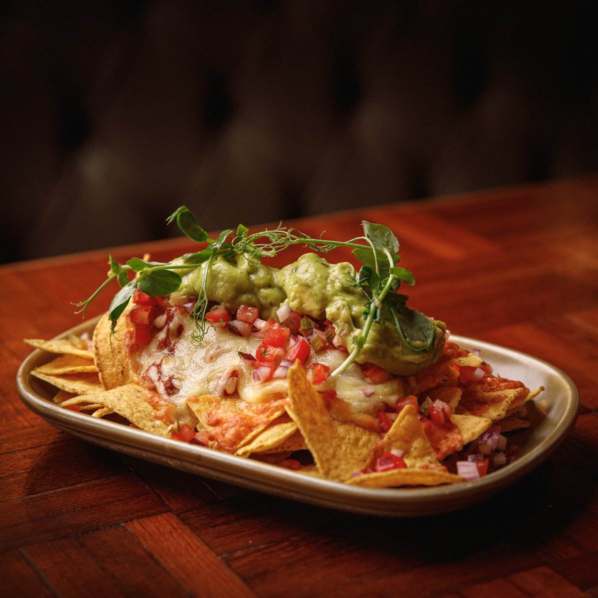 Nacho average small plate. 🥑

Include these nachos in our Casa Loca offer and add a Loca paella, and side dish for only £20.99. Whether it's a family meal or a date night, we have you covered here at Loca. 🧀

Click the link to book. ⬇️

bit.ly/2ZlrCoD