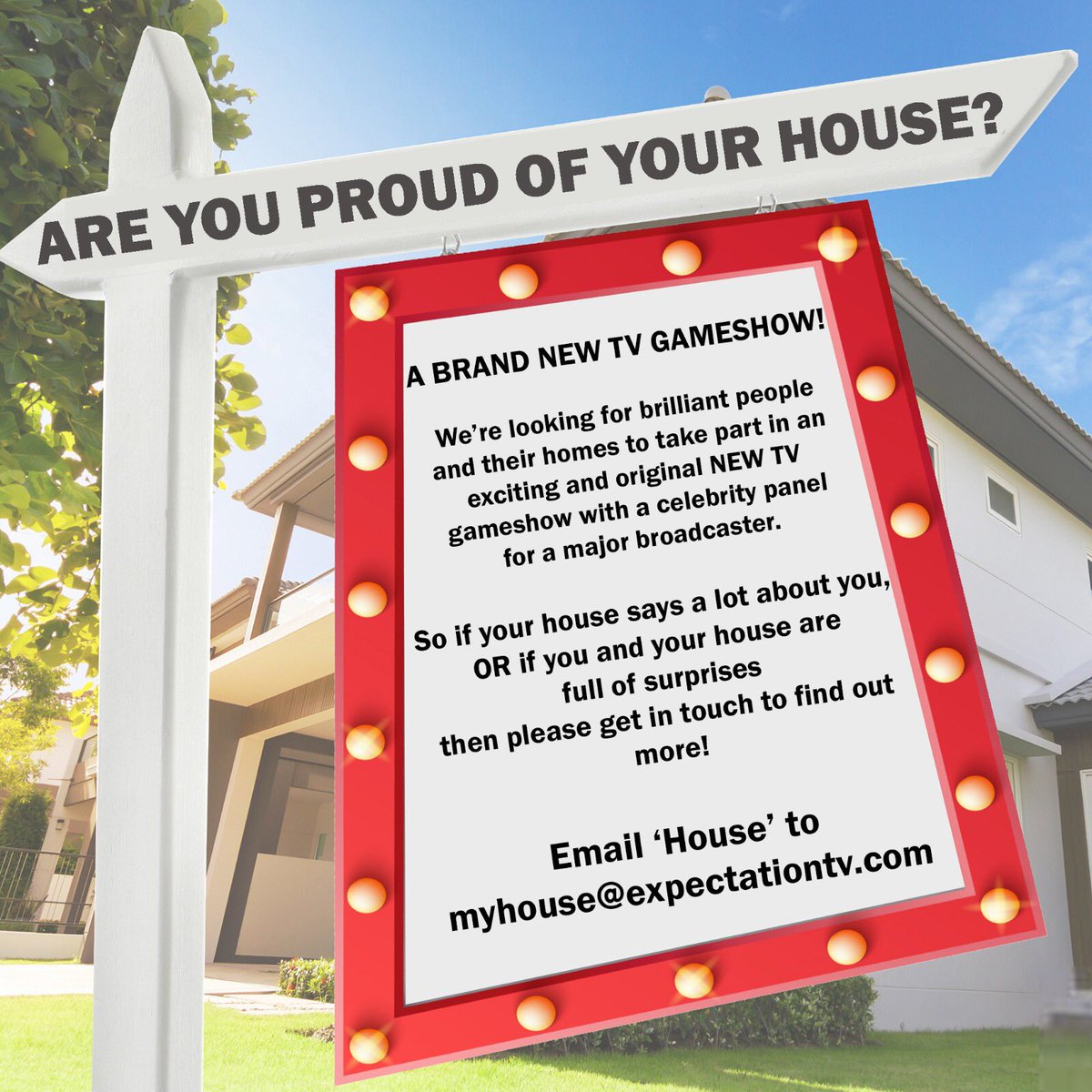 #tvcasting #castinguk #homes #proudhome #lovemyhome #uniquehome #tvuk #television #gameshow #gameshowuk