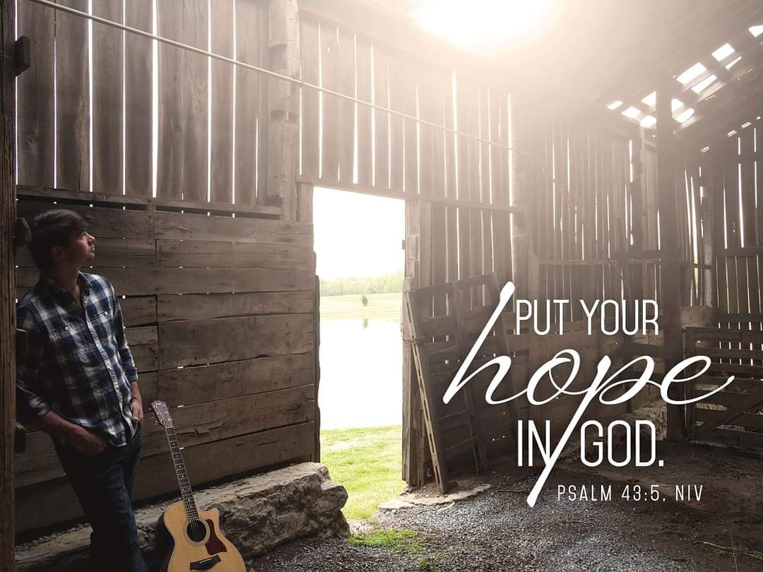 htumc's tweet photo. Psalm 43:5
Why, my soul, are you downcast?
Why so disturbed within me?
Put your hope in God,
for I will yet praise him,
my Savior and my God.
#htumc #ThursdayThoughts #lifelessons #Hope #trust #quarentinevibes #Bible #quotes https://t.co/ystJbgbuKj