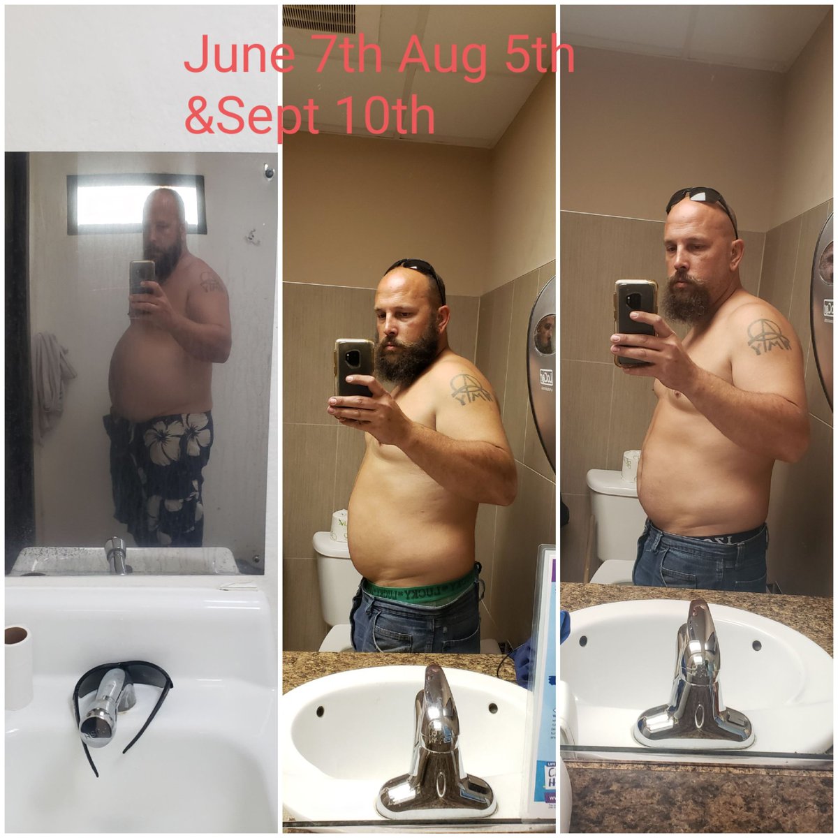MarkPatrick1982's tweet photo. @TheEliDrake I'd again like to thank you for inspiring me to get off my ass. Dropped 37 pounds in 3 months. Planning on running a half marathon in November. #makemarkgreatagain #obesetobeast #13milesbynovember https://t.co/DPXbQHLJyU