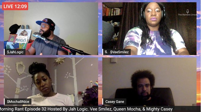 The Morning Rant Episode 32 Hosted By Jah Logic. Vee Smilez, Queen Mocha... https://t.co/pNexR9ukyX via<a href="/tag/news"class="tags"><span>#news</span></a><a href="/tag/brooklyn"class="tags"><span>#brooklyn</span></a><a href="/tag/politics"class="tags"><span>#politics</span></a><a href="/tag/culture"class="tags"><span>#culture</span></a><a href="/tag/podcast"class="tags"><span>#podcast</span></a>