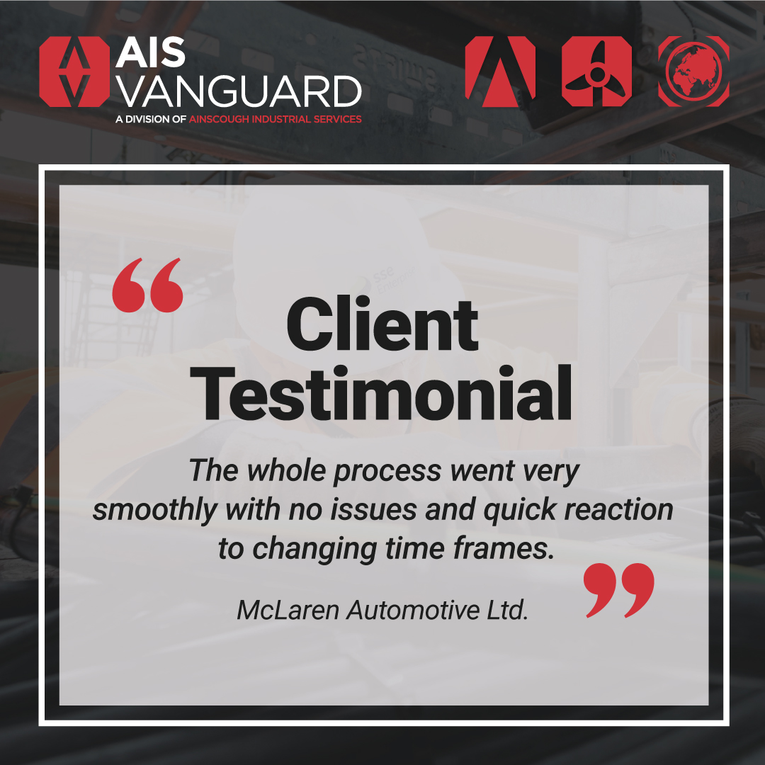 Don't just take our word for it! We're proud to support a variety of businesses across multiple sectors, ranging in #aerospace, #petrochemicals, #manufacturing and more! 

See what other clients had to say about working with AIS Vanguard: aisvanguard.co.uk/case-studies-t…