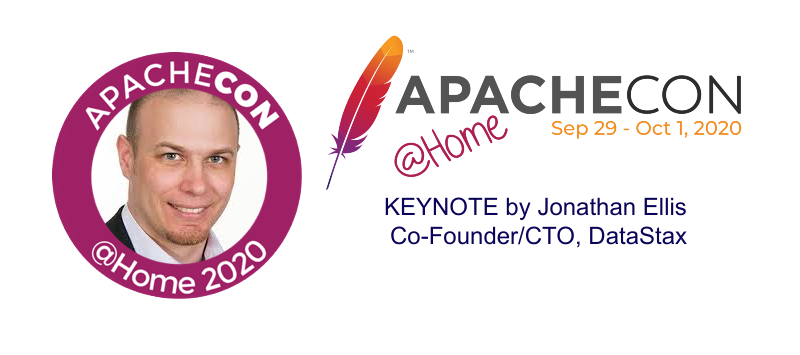 TheASF's tweet photo. "DataStax Astra and Apache @Cassandra: Sustainable Open Source in the Cloud Era" --ApacheCon@Home keynote by Jonathan Ellis, Co-founder and CTO @DataStax 29 September 2020 Join us! https://t.co/WuAS7NA0Zw #Apache #OpenSource #innovation #community #conference https://t.co/jiix9N0SFC