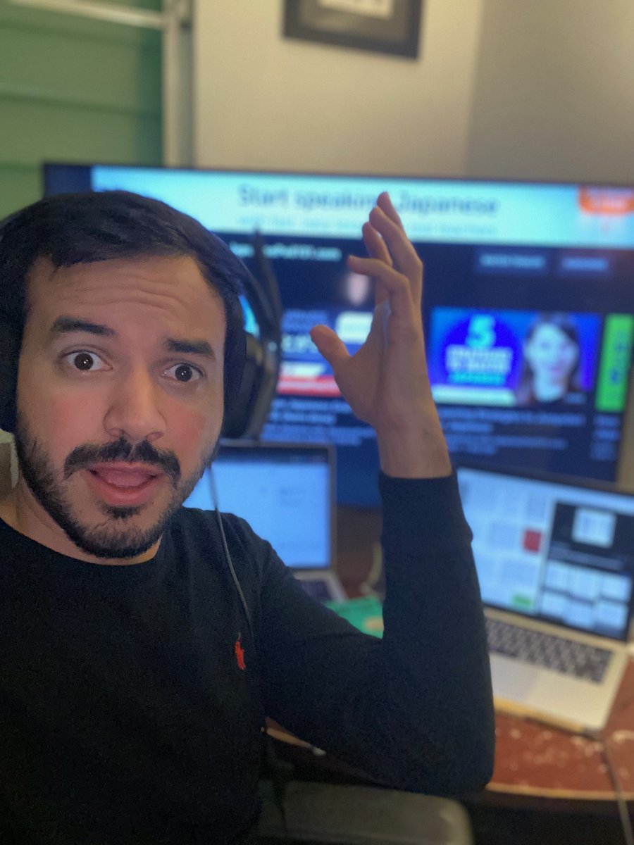 And here we are....
Another typical Thursday learning a new language for our project in Japan!!! 🇯🇵🇯🇵🇯🇵
We hope that seeing so much anime is worth it 🥴

Send Help to Hector 😂
#Japanese #MarketResearch #thursdayvibes #ThursdayMotivation