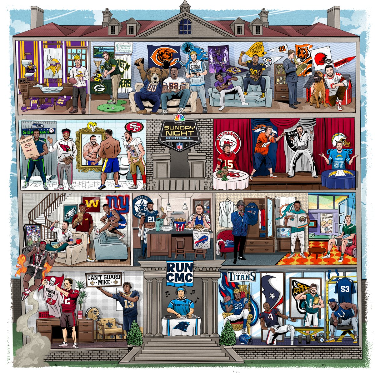 SNFonNBC's tweet photo. Home is where the heart is.

Welcome back, @NFL. #Kickoff2020 https://t.co/wvhkOIbPVa