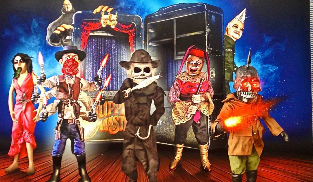 theslasherapp's tweet photo. Which is your favorite #puppet from the #puppetmaster movies?
.
.
.
.
.
#puppetmastermovies #puppetmastermovie #blade #pinhead #leechwoman #jester #tunneler #torch #sixshooter #decapitron #horrorfans #horrorfan #horrormovies #puppetmastercollection #WeAreHorror #TheSlasherApp https://t.co/aIHi8QdyWb