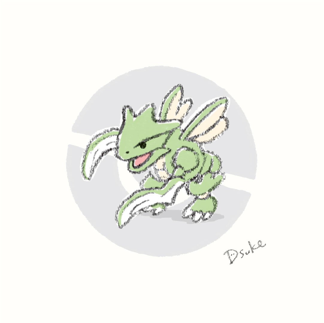 Dsuke ゆるイラスト No 123 ストライク Dsuke ゆるポケ ポケモン ポケットモンスター ポケモン剣盾 ストライク