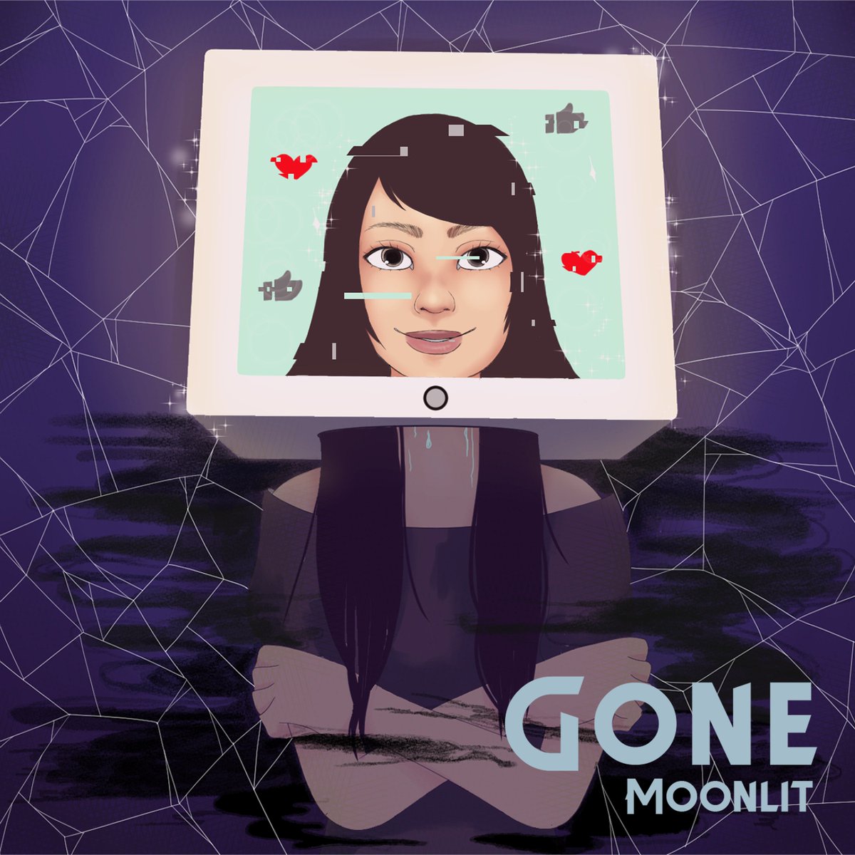 MLPavements's tweet photo. So stoked to share the official song art for the New Single "Gone" 
(CLICK 🔗LINK TO SNEEK A PREVIEW!) 📺🙅🏻💜
👉🏽https://t.co/0zf2pb9OiS
This took a while to get made so make sure you like this photo! LMAO
How are you guys?
#MLPComeback #MoonlitGone https://t.co/agZlstoLC9