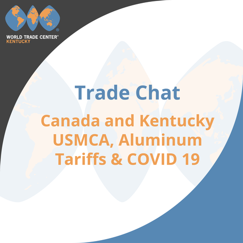 Sebastien_D_Roy's tweet photo. Interested in the #Canada/#Quebec/#Kentucky relationship? Join @CGJoeComartin @CLoubier @JeanSimard12 @MikeDajcor Kris Fidler & Craig McKinney for a passionate discussion #trade #232tariffs #aluminum #PostCovid #economy. Register at https://t.co/2s9bRWYc07 using code CANADAKY https://t.co/6LUQF5gVE7