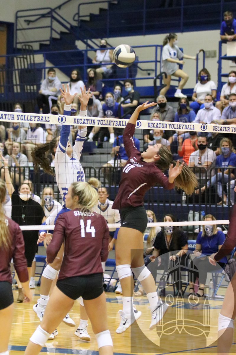 WCMSports's tweet photo. Our 📸 was at the District 7-4A opener between the Decatur Lady Eagles and Bridgeport Sissies Tuesday night. 

Decatur won its 13th consecutive game by defeating Bridgeport, 25-13, 25-9, 25-12. 

Messenger staff photos by Micah McCartney. https://t.co/ZgByGo0uam