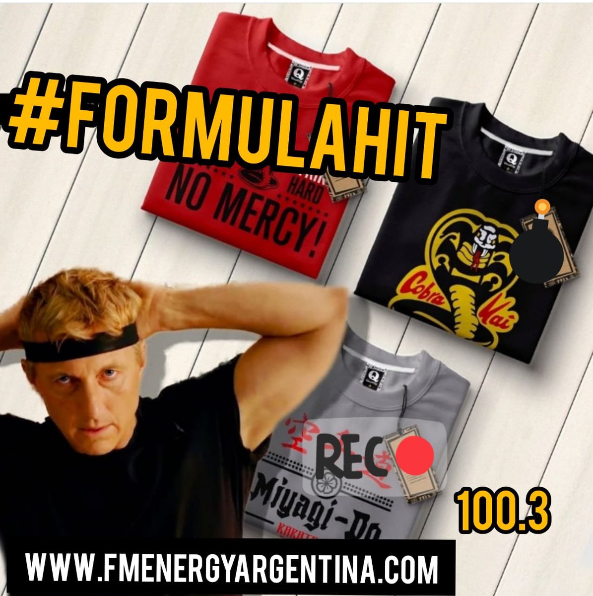 FMENERGYRIO3's tweet photo. #BuenJueves ya estamos a full arrancamos con #FormulaHit con @sebauslenghi
APP https://t.co/WuEEMH228M
📻 100.3
https://t.co/MSAA7ePvBH https://t.co/8bZM5dqgwd