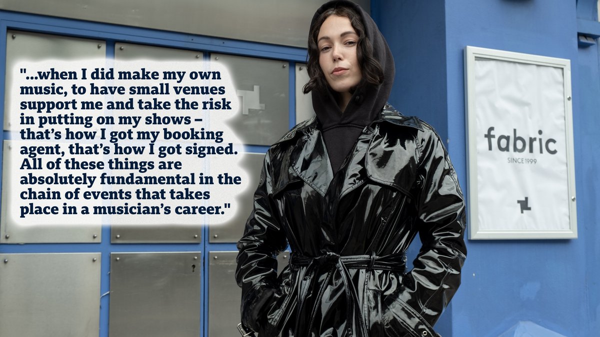 Producer  @KellyLeeOwens first discovered dance music and club culture while working behind the counter at record shop Pure Groove.Directly opposite sat Fabric, a nightclub which opened her up to the possibilities of electronic music. Read more  https://www.bbc.co.uk/programmes/articles/1BJmPTCVc8Rd7RY33NZzMDC/they-deserve-to-be-cherished-arlo-parks-ed-obrien-more-on-the-importance-of-independent-music-venues