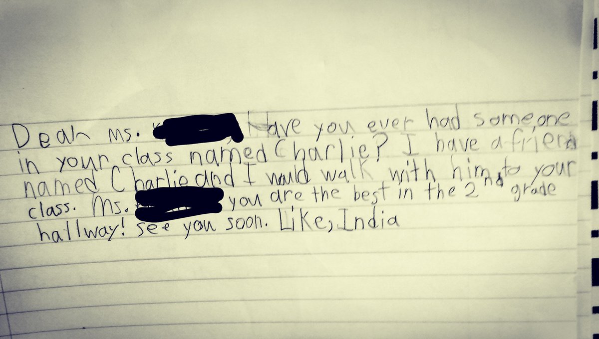 DrEmilyThomas's tweet photo. India is not quite ready to dive into a committed relationship with her teacher #likenotlove #noncommittal #teacherappreciation #backtoschool https://t.co/b590IvmBEd