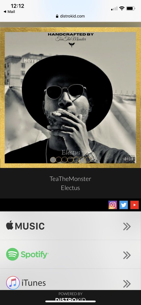 TeaTheMonster's tweet photo. Go pre save the album #electus #newmusic #music #rap #detroit #unsignedartist https://t.co/ynjxzUnyw2