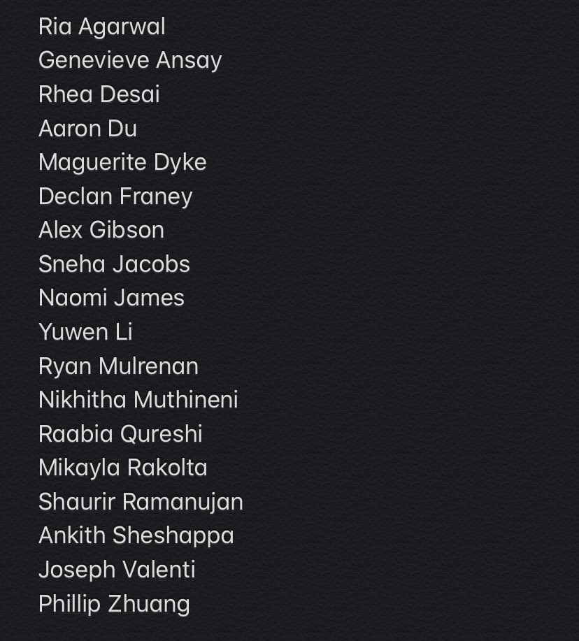 bvnwnews's tweet photo. The following students were named National Merit Semi-Finalists for the Class of 2021. https://t.co/BgaFxaj9O7