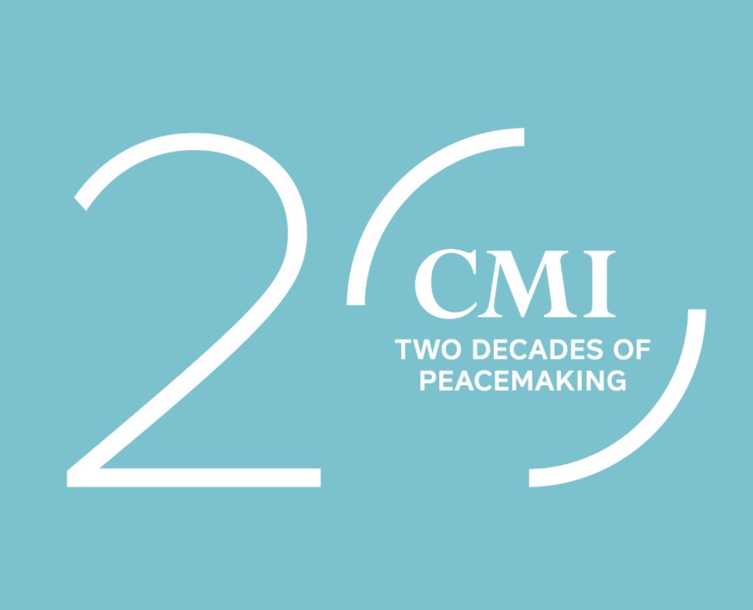 FalehaUbeis's tweet photo. Peacemaking is a decision. Celebrating 20 years of peacemaking. Thank you Martti and Eeva Ahtisaari  for making this exist and possible. #CMI20 #Iraq #MENA #peacemaker #peacebuilding #peace_by_women #Sabisk #Finland https://t.co/eQECmLLjTY