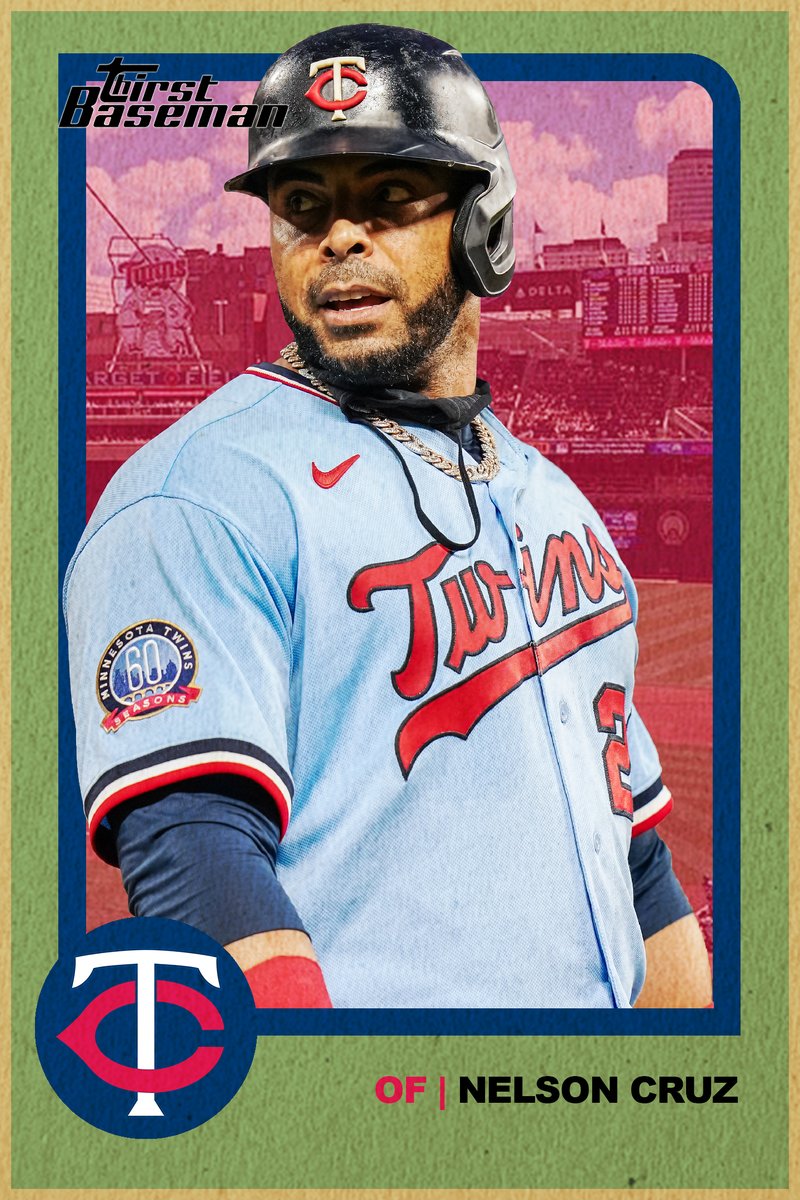 Today's #ThirstBaseman is #Twins Outfielder Nelson Cruz!
