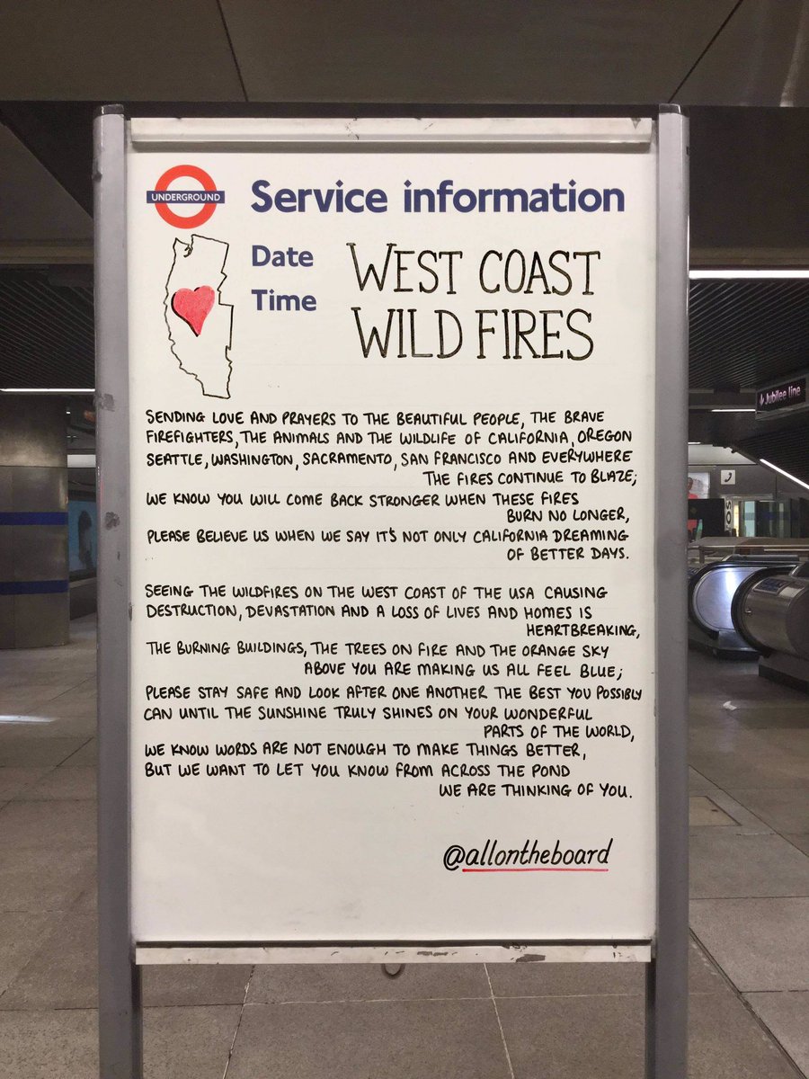 allontheboard's tweet photo. Sending love to all of the people on the West Coast of the USA during these tragic times. @allontheboard 

#WestCoastFires #California #Wildfires #CaliforniaWildfires #Oregon #WashingtonWildfires #AmericanFires #USA #allontheboard https://t.co/WSrzH157GJ