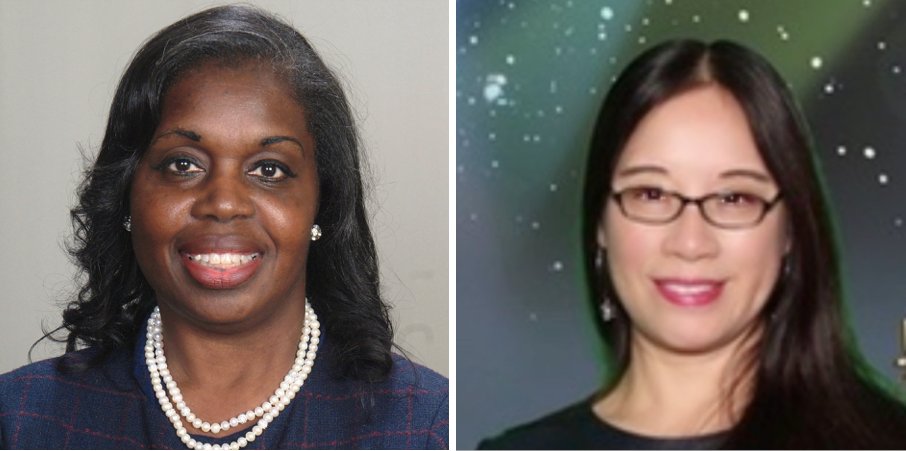 BrownCSDept's tweet photo. Congrats to Andrea Greene-Horace and Yanling He! The two @BrownUniversity students have received the @CrowdStrike Foundation's NextGen Scholarship, which supports the development of the next generation of talent and leadership in cybersecurity and AI: https://t.co/cX9LbjgDWM https://t.co/09ChurKBDa