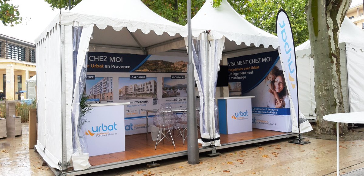 adequatexpo's tweet photo. @urbatimmobilier renouvelle sa confiance à AdéquatExpo pour un stand sur les Estivales de l’Immobilier à Aix-en-Provence !
Comme toujours, nos produits sont fabriqués en France, réutilisables et sur mesure.
#produitenoccitanie #standportable #standtissu #xtension #standparapluie https://t.co/yRwQEx0sRP