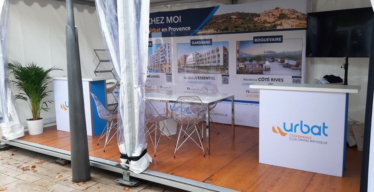 adequatexpo's tweet photo. @urbatimmobilier renouvelle sa confiance à AdéquatExpo pour un stand sur les Estivales de l’Immobilier à Aix-en-Provence !
Comme toujours, nos produits sont fabriqués en France, réutilisables et sur mesure.
#produitenoccitanie #standportable #standtissu #xtension #standparapluie https://t.co/yRwQEx0sRP