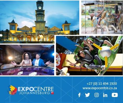 Attending an event at the JEC? 
Looking for attractions near the venue?Gold Reef City is Offers 4-star hotel, restaurants, theme park and casino that is open 24 hours. Proximity to venue: 9 min (5.3km)
#johannesburgexpocentre #lockdown #venue #GetToKnowNasrec
#goldreefcity