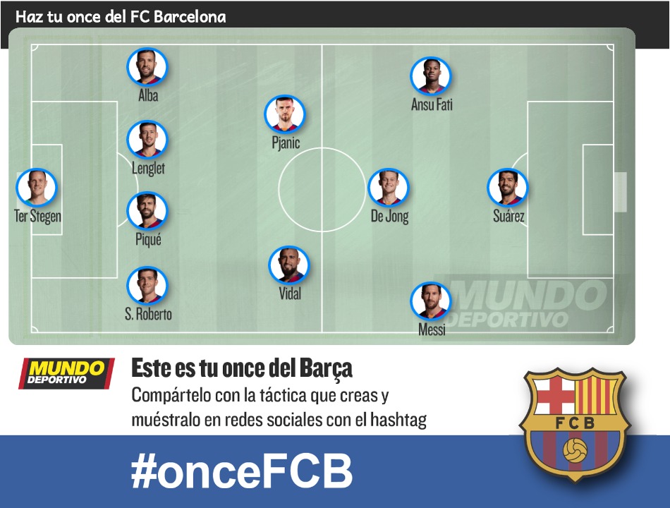 #onceFCB <a href="/mundodeportivo/">Mundo Deportivo</a>