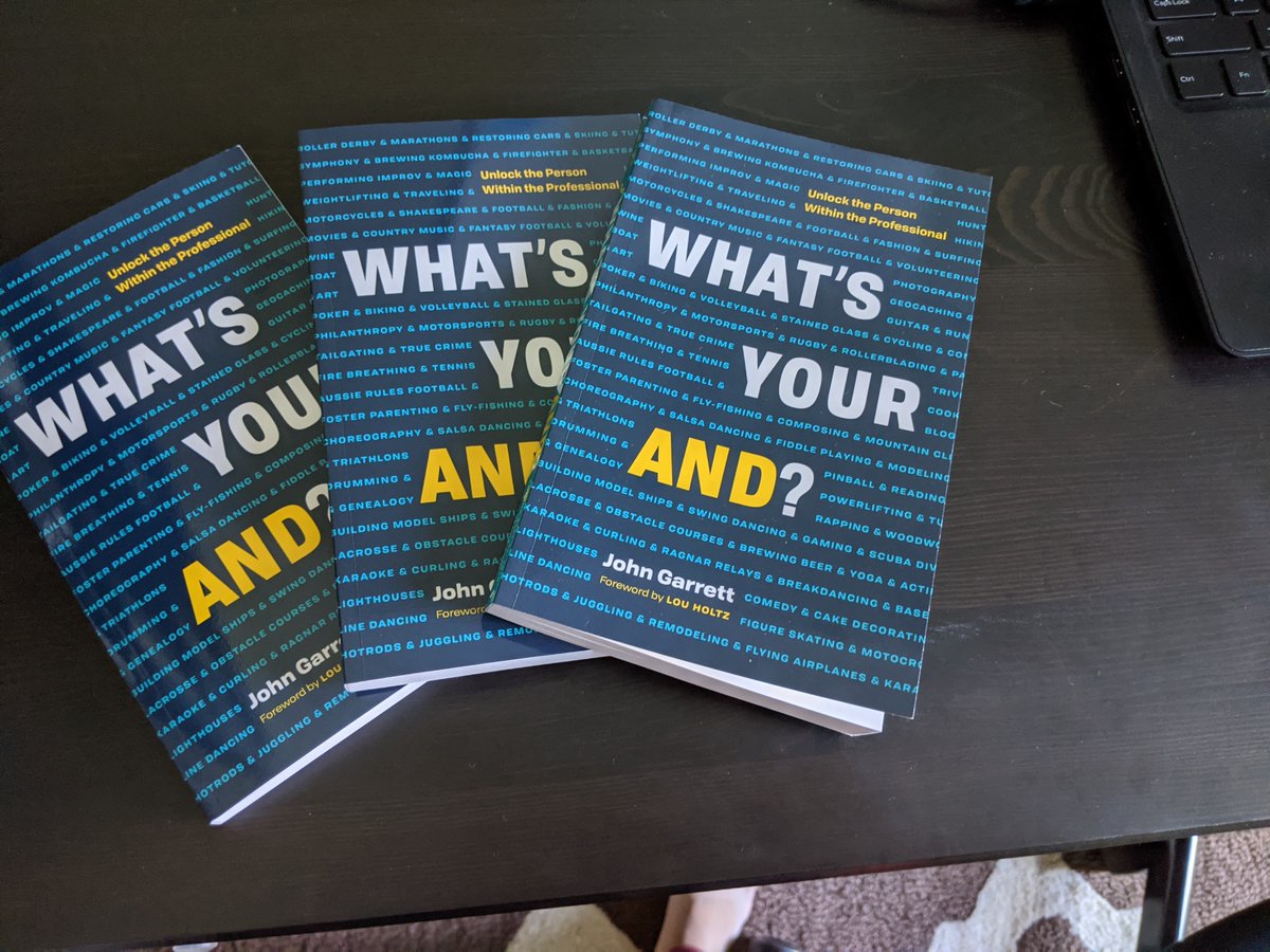 BookkeepingSide's tweet photo. You know what I just thought...the book #WhatsYourAnd could be a great client gift for #bookkeepers and #accountants who serve growing small businesses that want to build a workplace that their employees love.  

Hmmm???  Agree Twitter?  

@The_JohnGarrett  @Whats_Your_And https://t.co/eOAKMobGLq