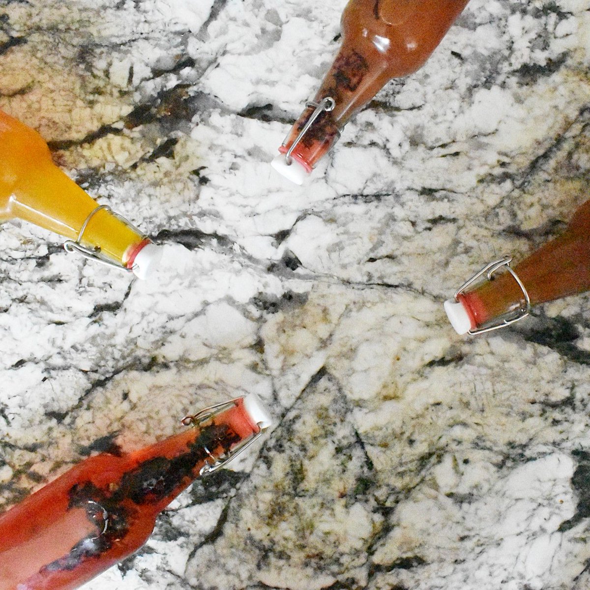 BuchaBrewers's tweet photo. Kombucha is an art form 🎨
Now you can taste AND see  your rainbow of kombucha flavors 😍🌈
https://t.co/q4D1A7kFDv

#kombucha #kombuchalove #homebrew #homebrewing #2fkombucha #secondfermentation #rainbow #art #beauty #kombuchabottles #kombuchabrew #kombuchabrewing #buchabrewers https://t.co/eytBfooSTU
