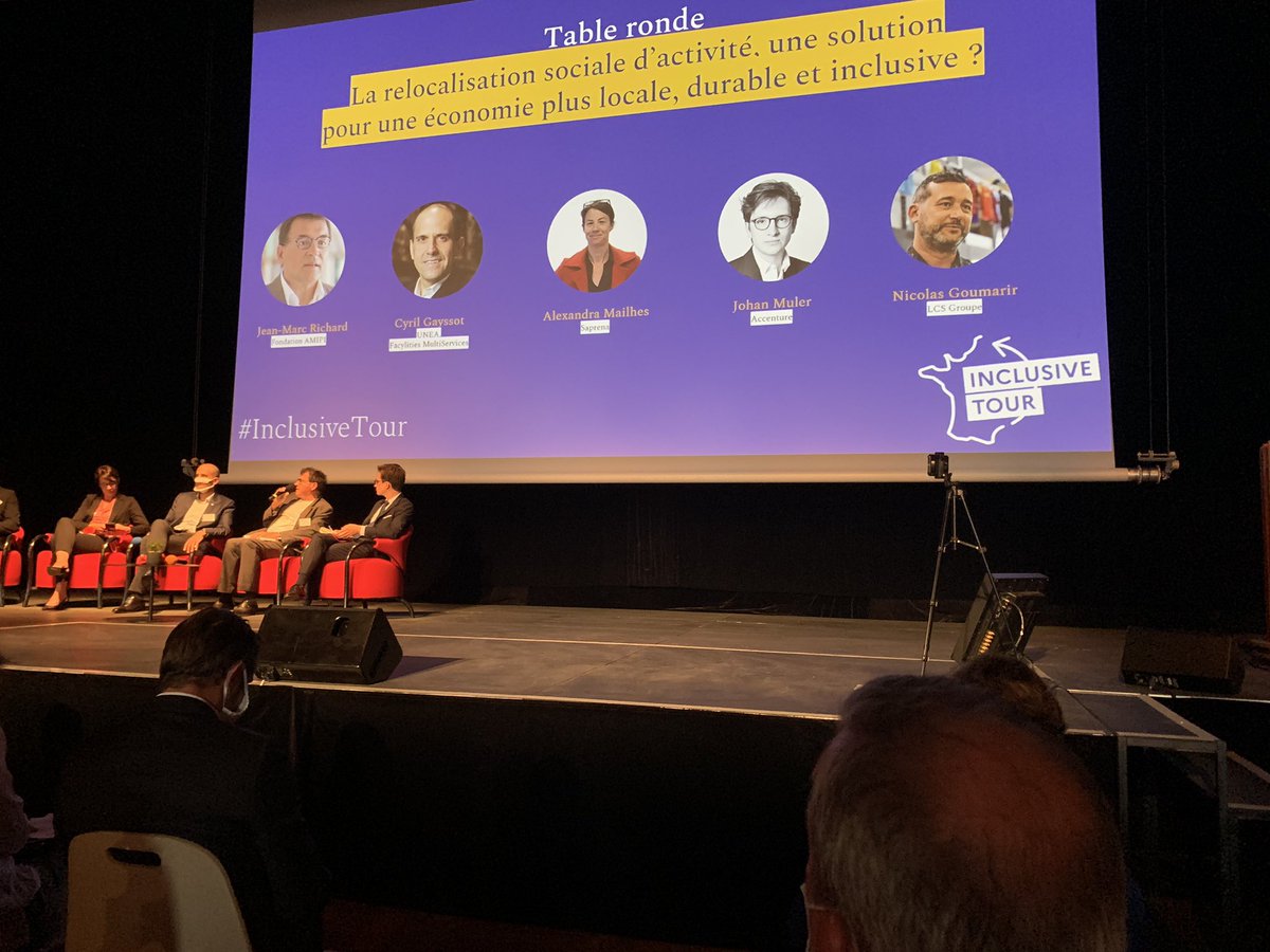enedis_pdl's tweet photo. #EnDirect de l'#InclusiveTour à Nantes ! Il réunit des acteurs de l’insertion et des entreprises sociales comme @enedis, impliquées dans l’#insertion des publics éloignés de l’#emploi : pour la construction d'une société plus inclusive ! #RSE #servicepublic https://t.co/PVFTS4Bm1l