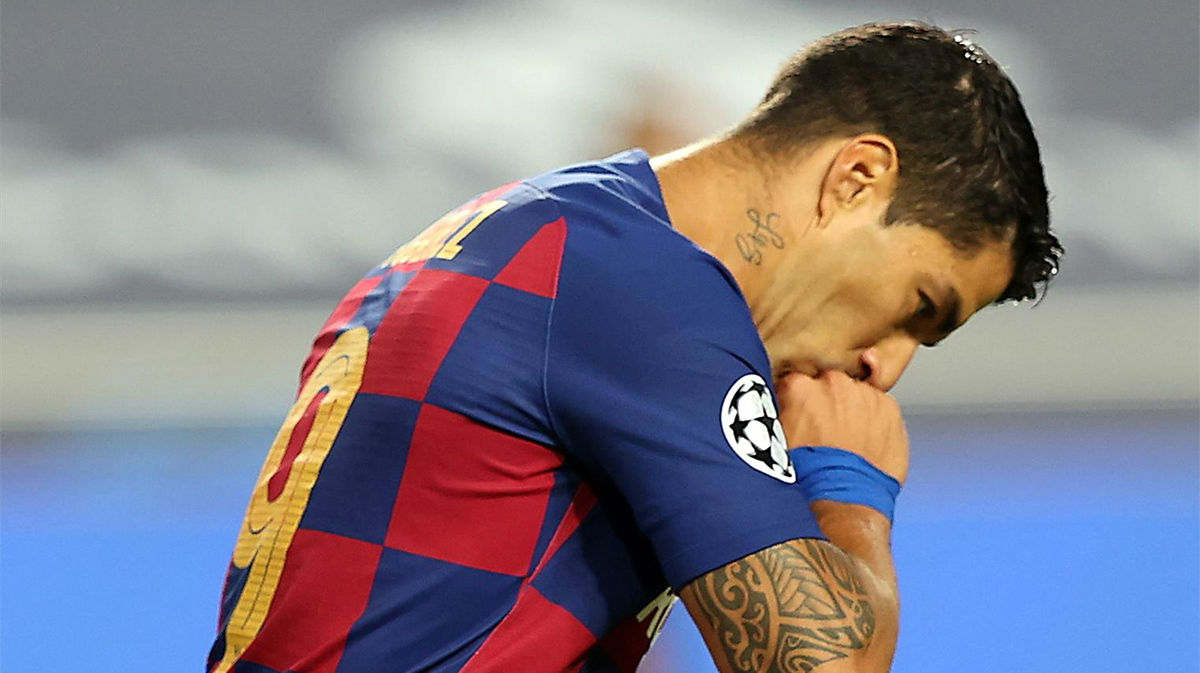 SC_ESPN's tweet photo. ATENCIÓN: según TV3, el Barcelona se plantea la continuidad de Luis Suárez en el club. Incluso, Ronald Koeman "vería con buenos ojos" contar con el delantero uruguayo. https://t.co/3XLWmwjU7G