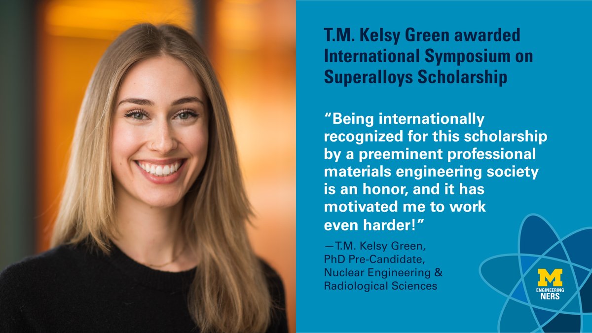 umichNERS's tweet photo. Congratulations, Kelsy! 🙌 https://t.co/IX5VNYxmI4
