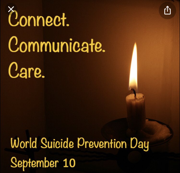 VincentONIRL's tweet photo. Today is #WorldSuicidePreventionDay . Every year suicide accounts for 800,000 deaths globally. Every life lost represents someone’s friend, partner, child, parent or colleague.

We can make ourselves more aware of its causes &amp; what we can to to help prevent it &amp; offer support. https://t.co/e2o7YxpivX