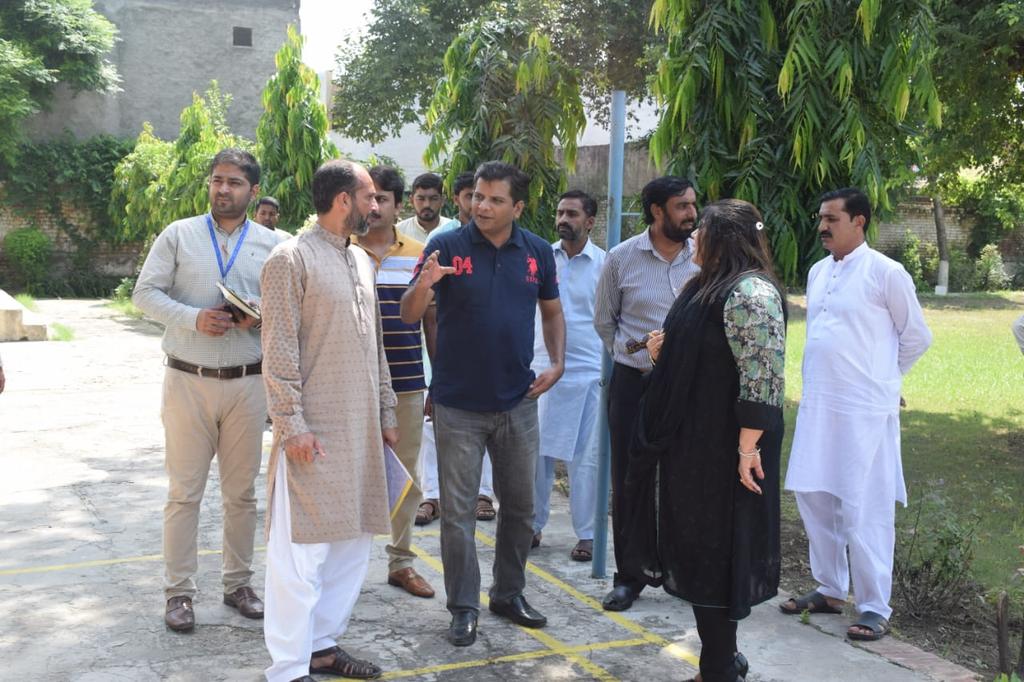 PVTC_Official's tweet photo. The general check over was of the Cleanliness of VTI, the readiness of the plants &amp; grassy grounds for plantation &amp; cascade the instructions of The CHM. #PVTC regarding the #plantationactivity. The AM Lahore @Muhamma40974278 &amp; Principal @MangaVti ensured to make it a real success https://t.co/iQjWWtHfPm