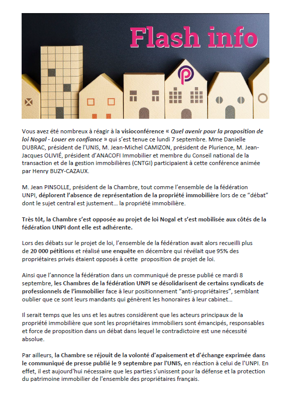 CDProprietaires's tweet photo. La Chambre en action !
Vous pouvez également retrouver le communiqué de l'@UNPI_FR ici : https://t.co/GHhcaiSdD0
#cpgp #immobilier #unpi #propriétaires https://t.co/Nc6PuEgM6d