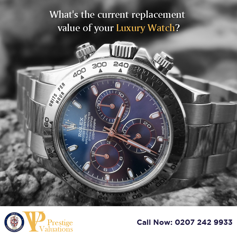 PValuations's tweet photo. Get your luxury watch appraised online by our expert valuers and know its current replacement value. The certified document will come in handy for selling or insurance purpose.
https://t.co/3qn1gE6T2I
#prestigevaluations #watchvaluation #rolexvaluation #antiquewatchvaluation https://t.co/Mp8mA7TVmm