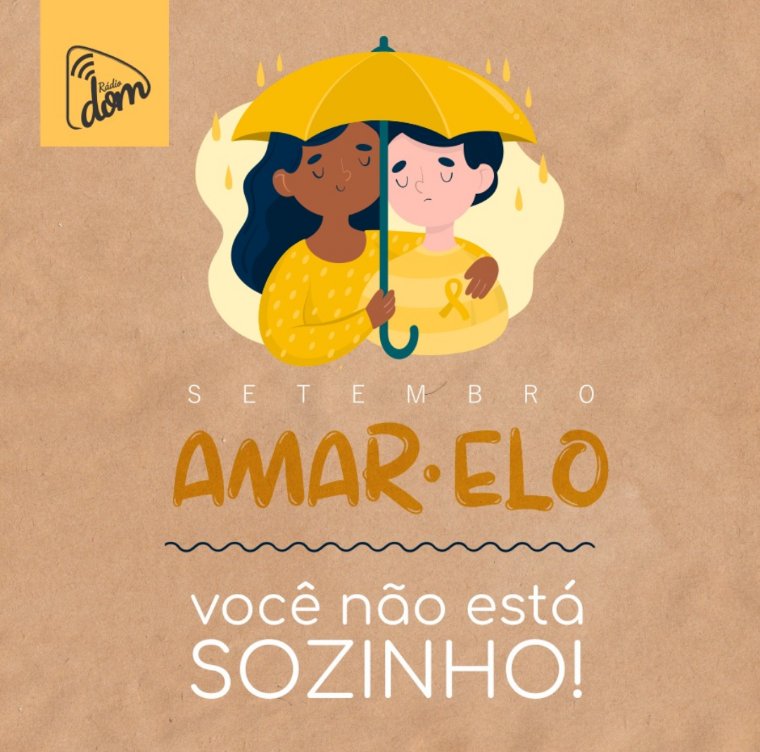 radiodomoficial's tweet photo. Hoje, 10/09, é o Dia Mundial de Prevenção do Suicídio.
Queremos lembrar que o CVV tem uma equipe especializada para atendimento! 
Busque informações, procure ajuda, fale abertamente sobre as emoções.
#cvv
#SetembroAmarelo
#radiodom
#salesianos https://t.co/tljhokC8Jl