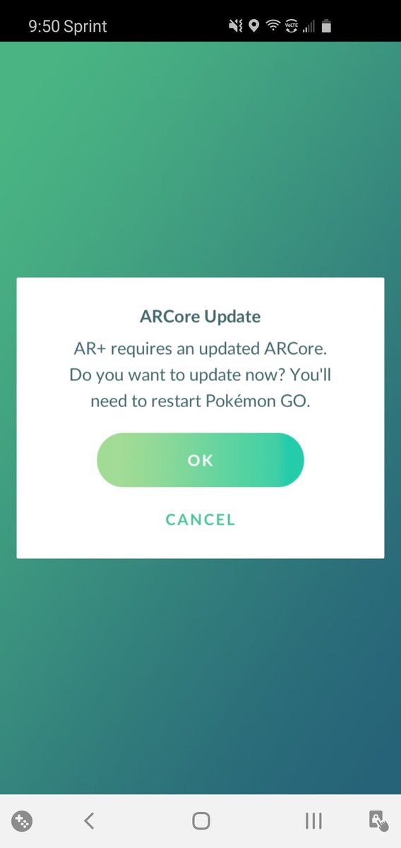 MBeard0's tweet photo. @NianticHelp so this keeps happening and no matter what I uninstall or turn off and back on it still pops up after I click any pokekon so.... https://t.co/GsUMtXC4e4