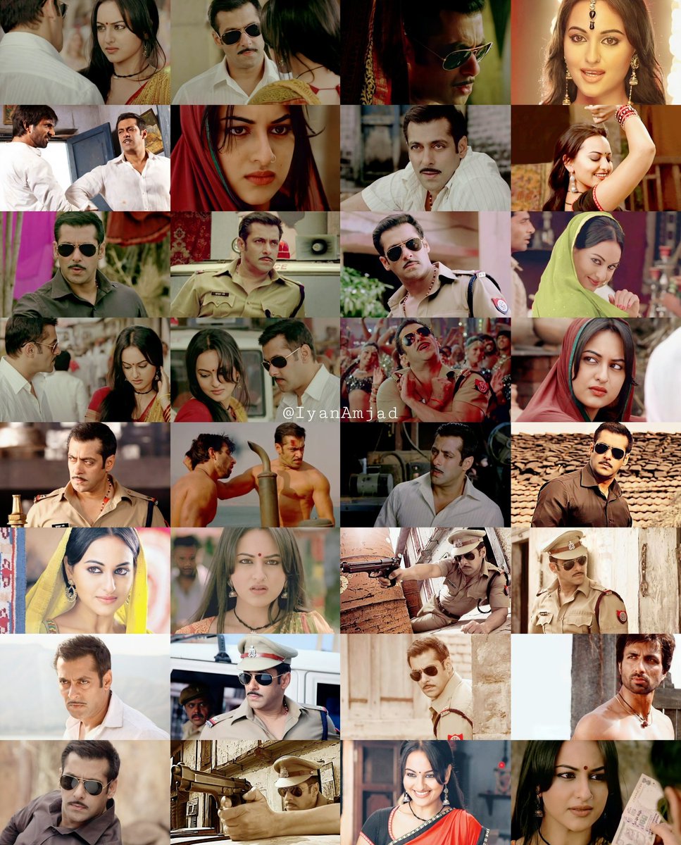 All the actors from this all time blockbuster movie gave notable performances and did full justice to their respective roles. A must watch. @BeingSalmanKhan  @SonuSood  @arbaazSkhan DECADE OF ICONIC DABANGG