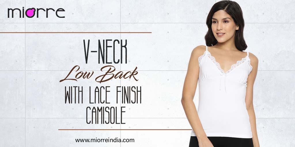 MiorreIndia's tweet photo. V-neck trendy #camisole with lace finish for all day comfort by #MiorreIndia.
Visit Us @ https://t.co/MhwTkUOTB8
Follow us on https://t.co/1YBLeVxjIp
#lingeries #comfy #exclusive #fashion #brand #girl #girly #fashioninsta #onlineshopping #classy #internationallingeriebrandinindia https://t.co/5fPzEfw1Bo